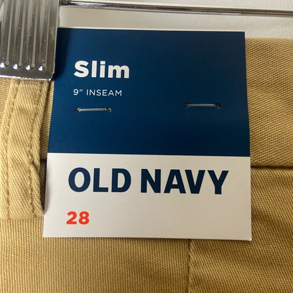 Old Navy Slim Khaki Shorts Size 28 NEW - Picture 7 of 7